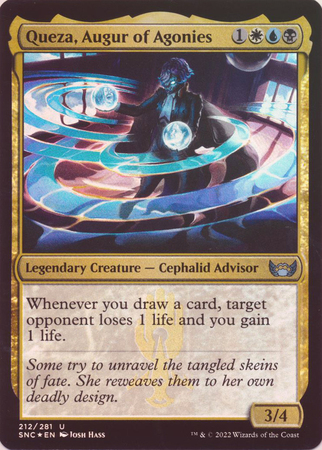 Queza Augur of Agonies 212 281 Foil Queza Augur of Agonies 212 281 Foil
