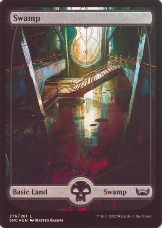 Swamp 276 281 Full Art Metropolis Basic Land Foil Swamp 276 281 Full Art Metropolis Basic Land Foil