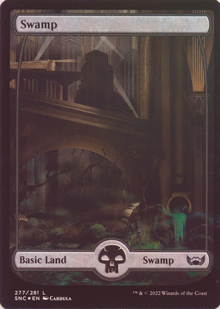 Swamp 277 281 Full Art Metropolis Basic Land Foil Swamp 277 281 Full Art Metropolis Basic Land Foil