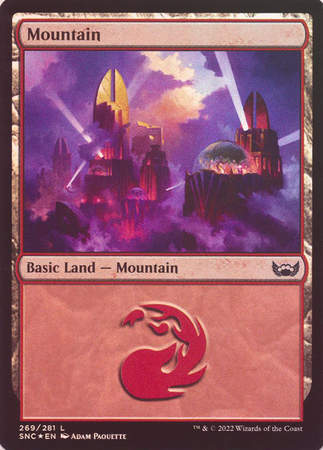 Mountain 269 281 Foil Streets of New Capenna Foil Singles Mountain 269 281 Foil Streets of New Capenna Foil Singles