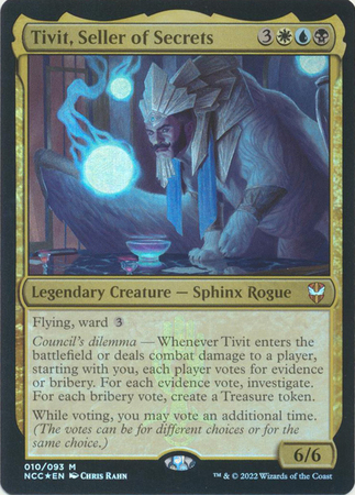 Tivit, Seller of Secrets 010/093 - Magic | TrollAndToad