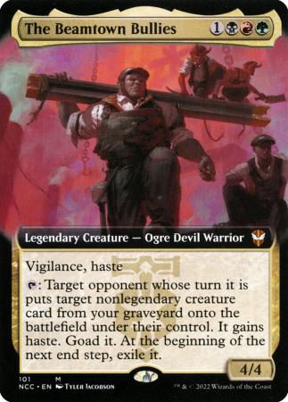 The Beamtown Bullies 101 Extended Art Foil Streets of New Capenna Commander Singles The Beamtown Bullies 101 Extended Art Foil Streets of New Capenna Commander Singles