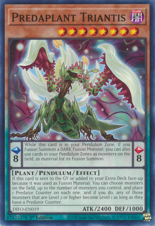 Predaplant Triantis DIFO EN019 Common 1st Edition Predaplant Triantis DIFO EN019 Common 1st Edition