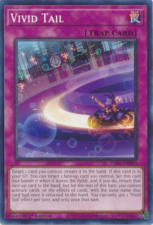 Vivid Tail DIFO EN080 Common 1st Edition Vivid Tail DIFO EN080 Common 1st Edition