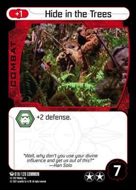 C019 Hide in The Trees Star Wars Pocketmodel Ground Assault Singles C019 Hide in The Trees Star Wars Pocketmodel Ground Assault Singles
