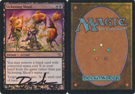 Sickening Shoal - Champions Of Kamigawa Foil - Magic 