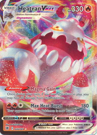 HO-OH Fire Lord VMAX Pokemon Card 