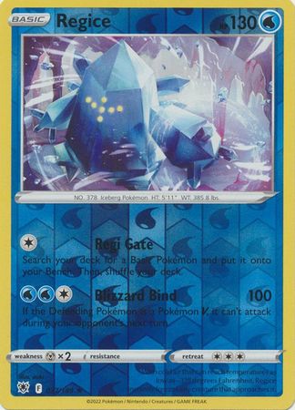 regice pokemon card