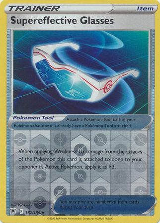 Supereffective Glasses 152 189 Uncommon Reverse Holo Supereffective Glasses 152 189 Uncommon Reverse Holo