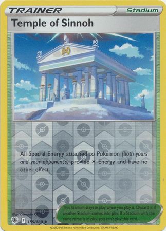 Temple of Sinnoh 155 189 Uncommon Reverse Holo Sword Shield Astral Radiance Reverse Holo Singles Temple of Sinnoh 155 189 Uncommon Reverse Holo Sword Shield Astral Radiance Reverse Holo Singles