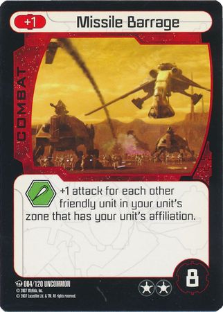 C064 Missile Barrage Star Wars Pocketmodel Ground Assault Singles C064 Missile Barrage Star Wars Pocketmodel Ground Assault Singles