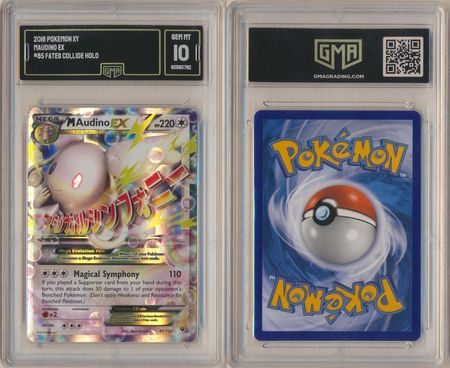 M Audino EX 85 124 GMA 10 GEM MT Ultra Rare Fates Collide 0792 XY Fates Collide Singles M Audino EX 85 124 GMA 10 GEM MT Ultra Rare Fates Collide 0792 XY Fates Collide Singles
