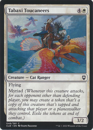 Tabaxi Toucaneers 046 361 Commander Legends Battle for Baldur s Gate Singles Tabaxi Toucaneers 046 361 Commander Legends Battle for Baldur s Gate Singles