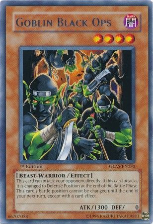 Goblin Black Ops GLAS EN030 Rare 1st Edition Goblin Black Ops GLAS EN030 Rare 1st Edition