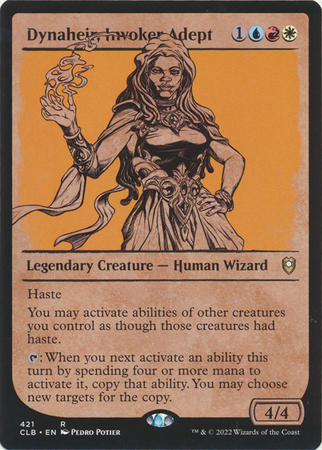 Dynaheir Invoker Adept 421 Showcase Rulebook Commander Legends Battle for Baldur s Gate Collector Booster Singles Dynaheir Invoker Adept 421 Showcase Rulebook Commander Legends Battle for Baldur s Gate Collector Booster Singles