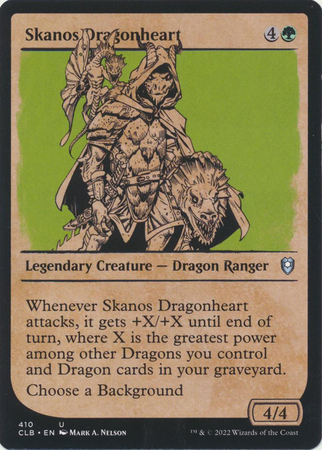 Skanos Dragonheart 410 Showcase Rulebook Commander Legends Battle for Baldur s Gate Collector Booster Singles Skanos Dragonheart 410 Showcase Rulebook Commander Legends Battle for Baldur s Gate Collector Booster Singles