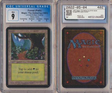 Forest Path CGC 9 Mint Land Alpha 6006 Forest Path CGC 9 Mint Land Alpha 6006