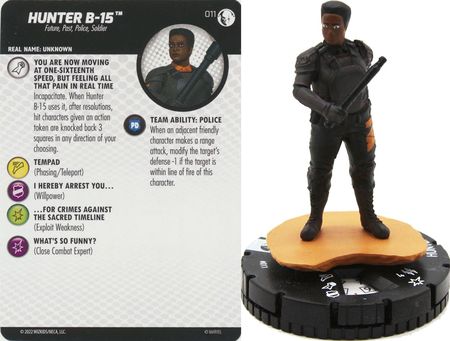 Hunter B 15 011 Marvel Studios Disney Plus Heroclix Hunter B 15 011 Marvel Studios Disney Plus Heroclix