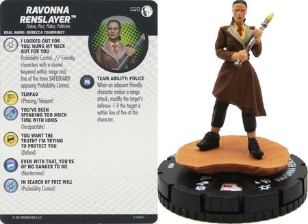 Ravonna Renslayer 020 Marvel Studios Disney Plus Heroclix Ravonna Renslayer 020 Marvel Studios Disney Plus Heroclix