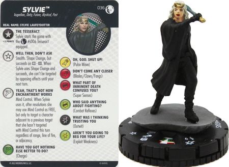 Sylvie 036 Marvel Studios Disney Plus Heroclix Sylvie 036 Marvel Studios Disney Plus Heroclix