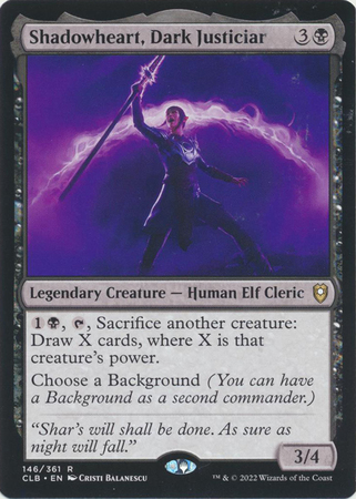 Shadowheart Dark Justiciar 146 361 Commander Legends Battle for Baldur s Gate Singles Shadowheart Dark Justiciar 146 361 Commander Legends Battle for Baldur s Gate Singles