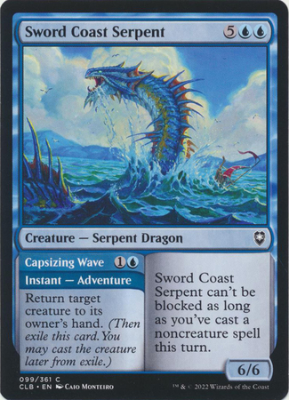 Sword Coast Serpent Capsizing Wave 099 361 Commander Legends Battle for Baldur s Gate Singles Sword Coast Serpent Capsizing Wave 099 361 Commander Legends Battle for Baldur s Gate Singles
