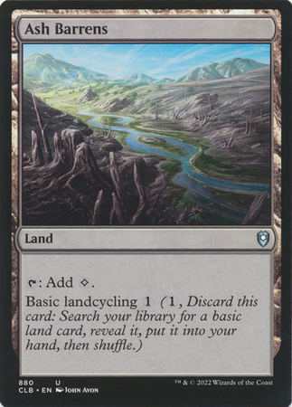 Ash Barrens 880 Commander Legends Battle for Baldur s Gate Commander Singles Ash Barrens 880 Commander Legends Battle for Baldur s Gate Commander Singles