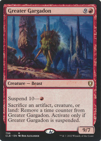 Greater Gargadon 796 Greater Gargadon 796