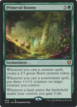 Primeval Bounty 830 Primeval Bounty 830