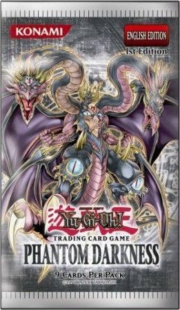 Phantom Darkness 1st Edition Booster Pack PTDN Yugioh Yu Gi Oh Sealed Product Phantom Darkness 1st Edition Booster Pack PTDN Yugioh Yu Gi Oh Sealed Product