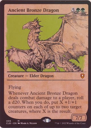 Ancient Bronze Dragon 406 Showcase Rulebook Foil Commander Legends Battle for Baldur s Gate Collector Booster Foil Singles Ancient Bronze Dragon 406 Showcase Rulebook Foil Commander Legends Battle for Baldur s Gate Collector Booster Foil Singles