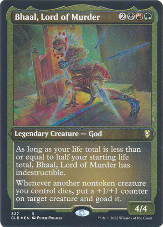 Bhaal, Lord of Murder 527 - Etched Foil