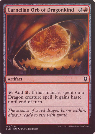 Carnelian Orb of Dragonkind 166 361 Foil Commander Legends Battle for Baldur s Gate Foil Singles Carnelian Orb of Dragonkind 166 361 Foil Commander Legends Battle for Baldur s Gate Foil Singles