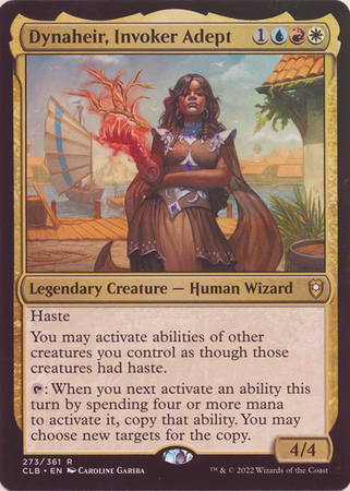 Dynaheir Invoker Adept 273 361 Foil Dynaheir Invoker Adept 273 361 Foil