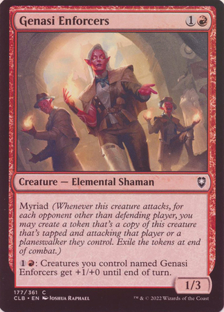 Genasi Enforcers 177 361 Foil Genasi Enforcers 177 361 Foil