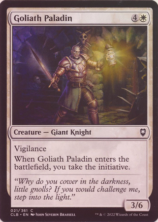 Goliath Paladin 021 361 Foil Goliath Paladin 021 361 Foil