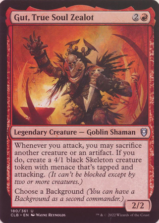 Gut True Soul Zealot 180 361 Foil Gut True Soul Zealot 180 361 Foil