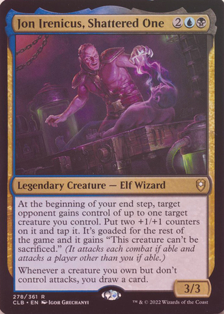 Jon Irenicus Shattered One 278 361 Foil Jon Irenicus Shattered One 278 361 Foil