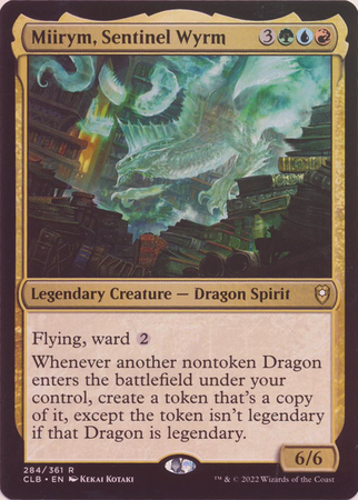 Miirym Sentinel Wyrm 284 361 Foil Miirym Sentinel Wyrm 284 361 Foil