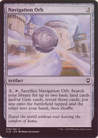 Navigation Orb 329 361 Foil Commander Legends Battle for Baldur s Gate Foil Singles Navigation Orb 329 361 Foil Commander Legends Battle for Baldur s Gate Foil Singles