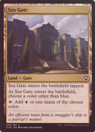 Sea Gate 359 361 Foil Commander Legends Battle for Baldur s Gate Foil Singles Sea Gate 359 361 Foil Commander Legends Battle for Baldur s Gate Foil Singles