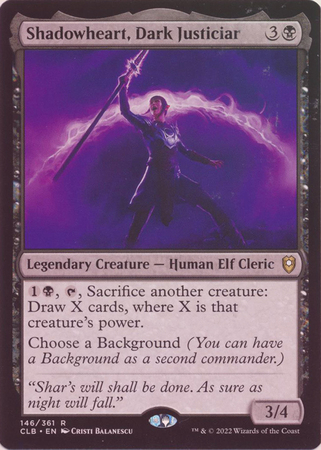 Shadowheart Dark Justiciar 146 361 Foil Shadowheart Dark Justiciar 146 361 Foil