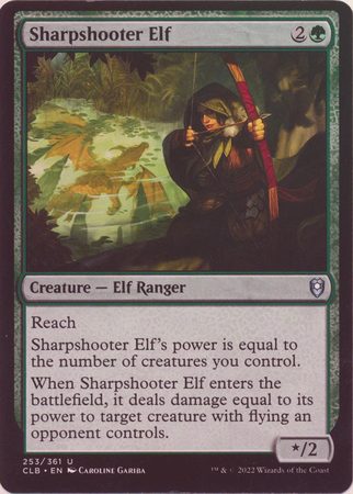 Sharpshooter Elf 253 361 Foil Sharpshooter Elf 253 361 Foil