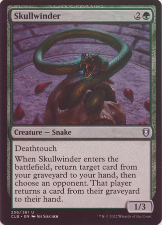 Skullwinder 256 361 Foil Commander Legends Battle for Baldur s Gate Foil Singles Skullwinder 256 361 Foil Commander Legends Battle for Baldur s Gate Foil Singles
