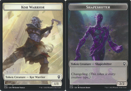 Kor Warrior 027 // Shapeshifter 023 Token - Magic | TrollAndToad