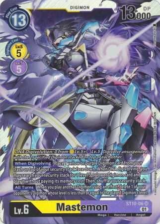Mastemon ST10 06 SR Super Rare Mastemon ST10 06 SR Super Rare