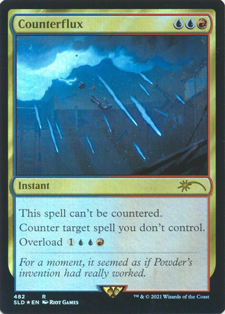Counterflux 482 SLD Foil Promo Counterflux 482 SLD Foil Promo