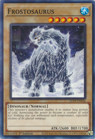 Frostosaurus LED9 EN046 Common 1st Edition Frostosaurus LED9 EN046 Common 1st Edition