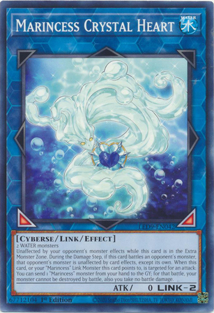 Marincess Crystal Heart LED9 EN042 Common 1st Edition Legendary Duelists Duels from the Deep 1st Edition Singles Marincess Crystal Heart LED9 EN042 Common 1st Edition Legendary Duelists Duels from the Deep 1st Edition Singles