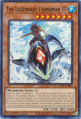 The Legendary Fisherman III LED9 EN025 Common 1st Edition The Legendary Fisherman III LED9 EN025 Common 1st Edition